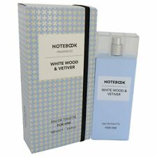 541912 Notebook White Wood Vetiver Cologne By Selectiva Spa For Men 3.4 Oz