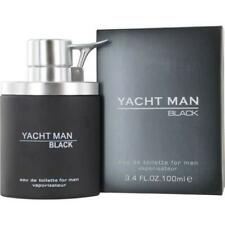 Yacht Man Black By Myrurgia Cologne EDT 3.3 3.4 Oz