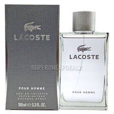 Lacoste Pour Homme 3.3 Oz EDT Spray For Men Authentic