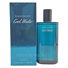 Cool Water By Davidoff For Men 4.2 Oz After Shave Splash Authentic