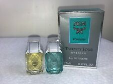 Mcm For Men Twenty Four Morning Evening Duo EDT Minis 0.17 Fl Oz Each P37