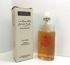 Vintage Revlon Intimate Musk Cologne Spray 2 oz Tester in Box