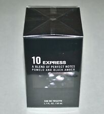 Rare Discontinued Express Mens Cologne EDT #10 Black 1.7oz 50ml Spray