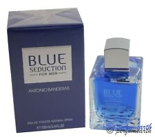 Blue Seduction By Antonio Banderas 3.4 3.3 Oz EDT Spray For Men