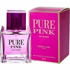 PURE PINK by KAREN LOW 3.4 OZ EDP spray *PERFUME for WOMEN *