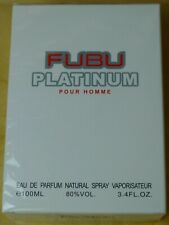 Mens Cologne Fubu Platinum Pour Homme Brand 100 Ml