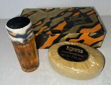Vintage Faberge Tigress Boudoir Box Cologne Bath Soap Gift Set SALE