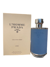 Authentic Prada Lhomme Leau By Prada For Men 3.4 Oz EDT Sp Tester