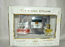 3x Celine Dion Sensational Chic Parfums Eau De Toilette Spray.5 Oz Each