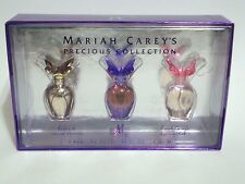 Mariah Carey Mini Perfume Collection 3pc Set M Gold Luscious Pink Women 5 Ml