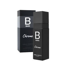 Carlo Corinto Black Chrome For Men Eau De Toilette Spray 3.4 Oz