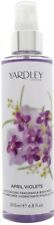 April Violets By Yardley London Fragrance Body Mist 6.8 Oz