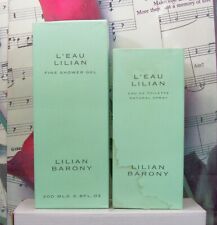 Leau Lilian By Lilian Barony EDT Spray Or Shower Gel. Choose.