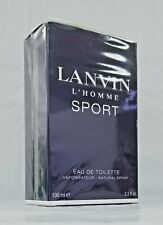 Lanvin Lhomme Sport 3.3oz EDT Eau De Toilette Men Cologne