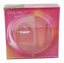 Only Me Passion By Yves De Sistelle 2 Ps Set 3.3 3.4 Edp Spray For Woman