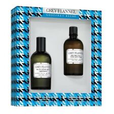 Grey Flannel By Geoffrey Beene 2pc Gift Set 4 Oz Cologne After Shave For Men