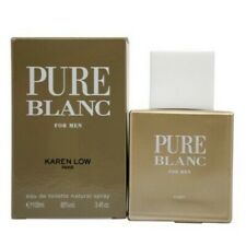 Pure Blanc by Karen Low 3.4 oz EDT Cologne for Men