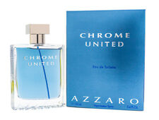 Chrome United By Azzaro 3.4 Oz EDT Cologne For Men