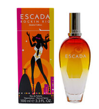 Escada Rockin Rio Limited Edition 3.3 3.4 Oz EDT Perfume For Women