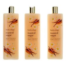 Toasted Sugar By Bodycology 3 Pack 16oz Body Wash Bubble Bath Women