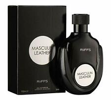 Riiffs Masculin Leather Perfume For Men 3.4oz 100ml Edp