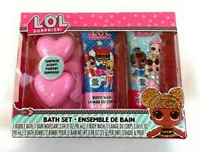 Lol Surprise Kids 5 Piece Bath Bombs Body Wash Bubble Bath Set